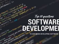在开发软件时需询问客户的10个问题